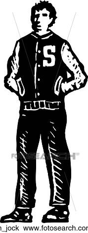 Clipart - Jock. Fotosearch