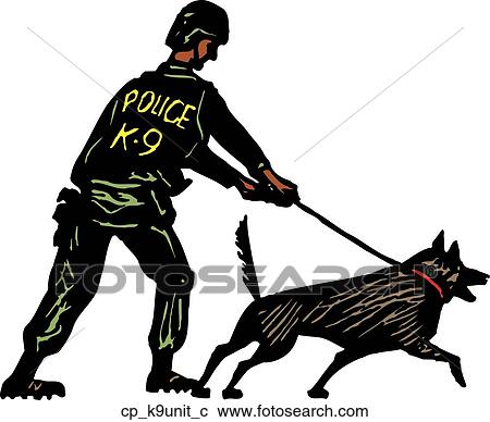 k9 unit View Large Clip Art Graphic Clipart - k9 unit. Fotosearch