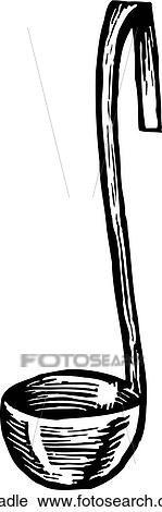 Ladle View Large Clip Art Graphic Clipart - Ladle. Fotosearch