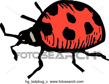 Clipart - Ladybug. Fotosearch