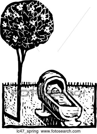 Clipart - Life Stage - Spring. Fotosearch