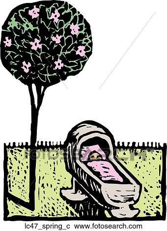 Clipart - Life Stage - Spring. Fotosearch