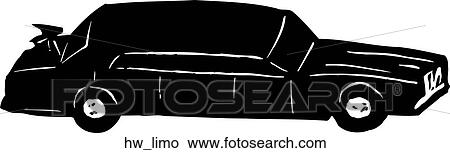 limo View Large Clip Art Graphic Clipart - limo. Fotosearch