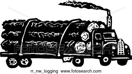 logging View Large Clip Art Graphic Clipart - logging. Fotosearch