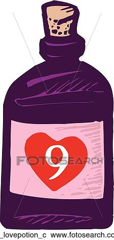 Clipart - Love Potion. Fotosearch