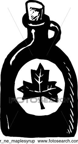 Clipart - maple syrup. Fotosearch
