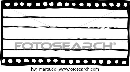 Clipart - marquee. Fotosearch