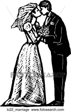 Clipart - Marriage. Fotosearch