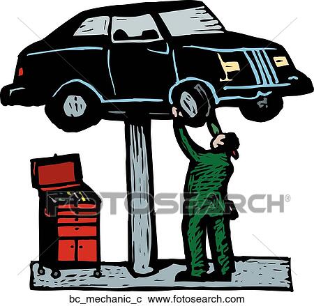 Clipart - Mechanic. Fotosearch