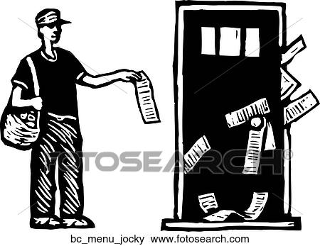 Clip Art - Menu Jocky. Fotosearch