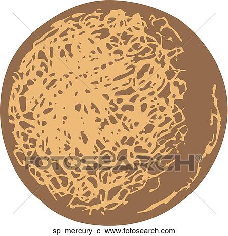 Mercury View Large Clip Art Graphic Clipart - Mercury. Fotosearch