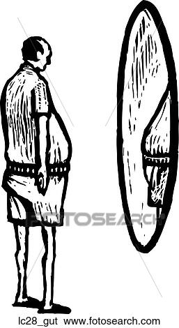 Middle Age Spread View Large Clip Art Graphic Clip Art - Middle Age Spread. Fotosearch