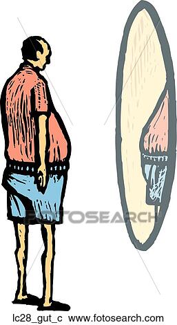 Middle Age Spread View Large Clip Art Graphic Clipart - Middle Age Spread. Fotosearch