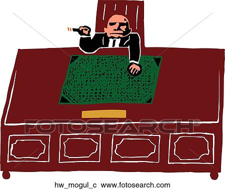 Clipart - mogul. Fotosearch