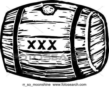 moonshine View Large Clip Art Graphic Clipart - moonshine. Fotosearch