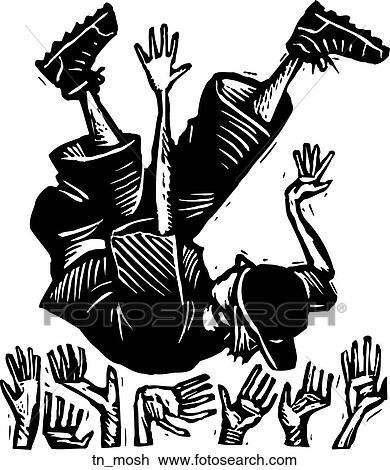 Clipart - Mosh. Fotosearch