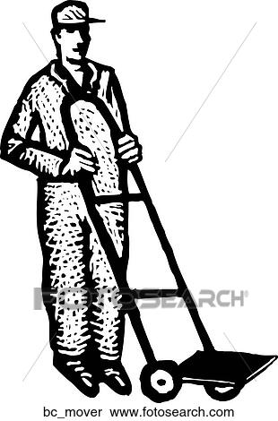 Mover View Large Clip Art Graphic Clipart - Mover. Fotosearch