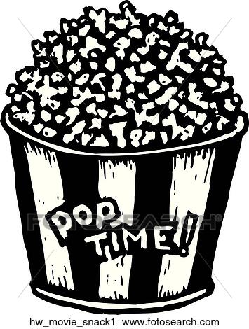 movie snack 1 View Large Clip Art Graphic Clipart - movie snack 1. Fotosearch