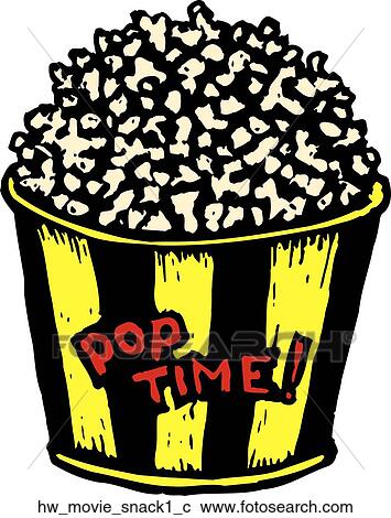 movie snack 1 View Large Clip Art Graphic Clipart - movie snack 1. Fotosearch