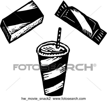 movie snack 2 View Large Clip Art Graphic Clipart - movie snack 2. Fotosearch