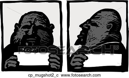 Clipart - mug shot 2. Fotosearch