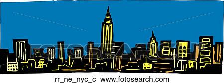 new york city View Large Clip Art Graphic Clipart - new york city. Fotosearch