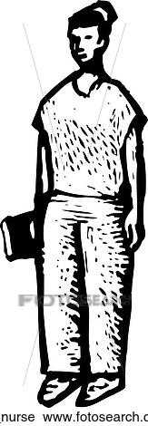 Clipart - Nurse. Fotosearch