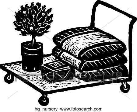 Nursery View Large Clip Art Graphic Clip Art - Nursery. Fotosearch