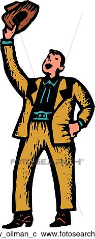 Clipart - oilman. Fotosearch