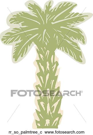 palm tree View Large Clip Art Graphic Clipart - palm tree. Fotosearch
