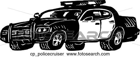 police cruiser View Large Clip Art Graphic Clipart - police cruiser. Fotosearch