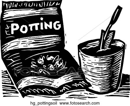 Potting Soil View Large Clip Art Graphic Clipart - Potting Soil. Fotosearch