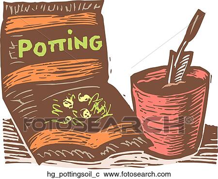 Clipart - Potting Soil. Fotosearch