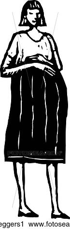 Clipart - Preggers 1. Fotosearch