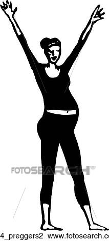 Clipart - Preggers 2. Fotosearch