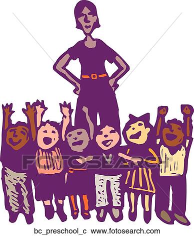Clipart - Preschool. Fotosearch