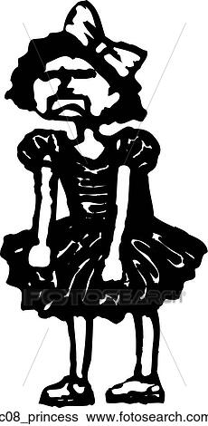 Clip Art - Princess. Fotosearch