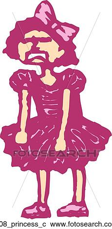 Clipart - Princess. Fotosearch