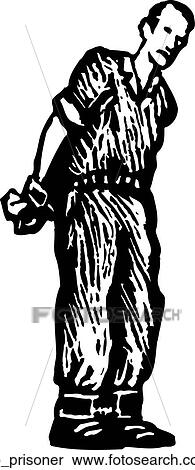 prisoner View Large Clip Art Graphic Clipart - prisoner. Fotosearch