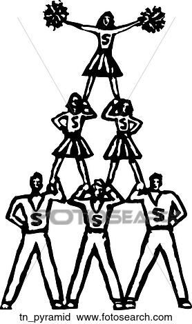 Clipart - Pyramid. Fotosearch