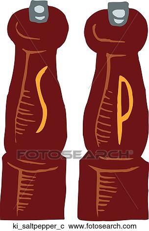 Salt and Pepper View Large Clip Art Graphic Clipart - Salt and Pepper. Fotosearch