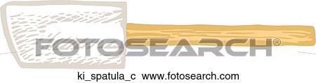 Clipart - Spatula. Fotosearch