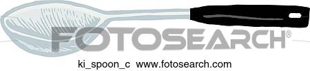 Clipart - Spoon. Fotosearch