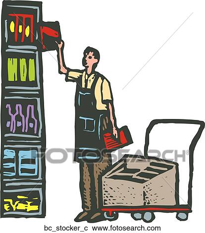Clipart - Stocker. Fotosearch