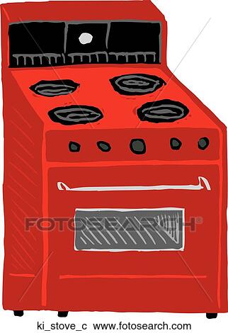 Clipart - Stove. Fotosearch
