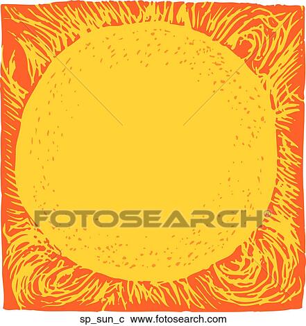Clipart - Sun. Fotosearch