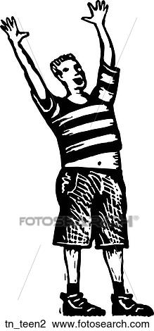 Clipart - Teen 2. Fotosearch