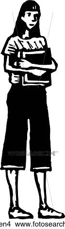 Clipart - Teen 4. Fotosearch