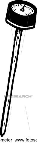 Clipart - Thermometer. Fotosearch