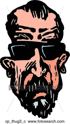 Clipart - thug 3. Fotosearch